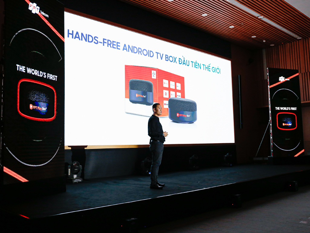 FPT Play Box S trong sự kiện ra mắt
