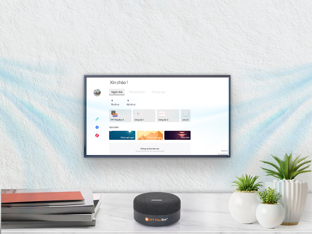 FPT Play Box S điều khiển tivi