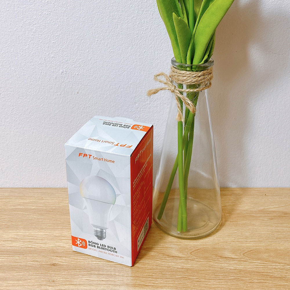  Bóng đèn LED Bulb RGB 9W Bluetooth tròn tại FPT Smart Home