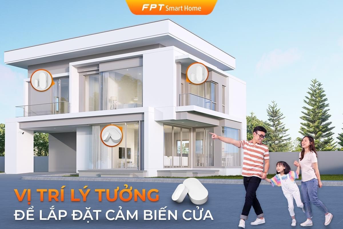 Cảm biến mở cửa Zigbee